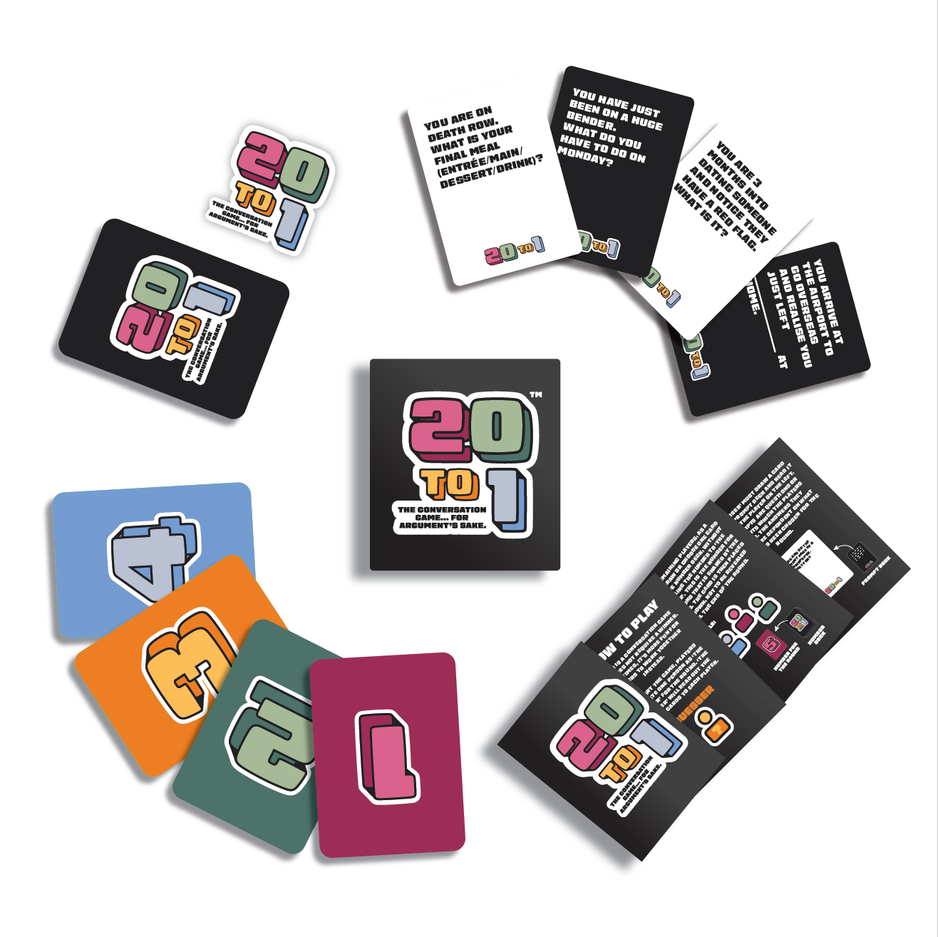 20 TO 1 CONVERSATION CARD GAME