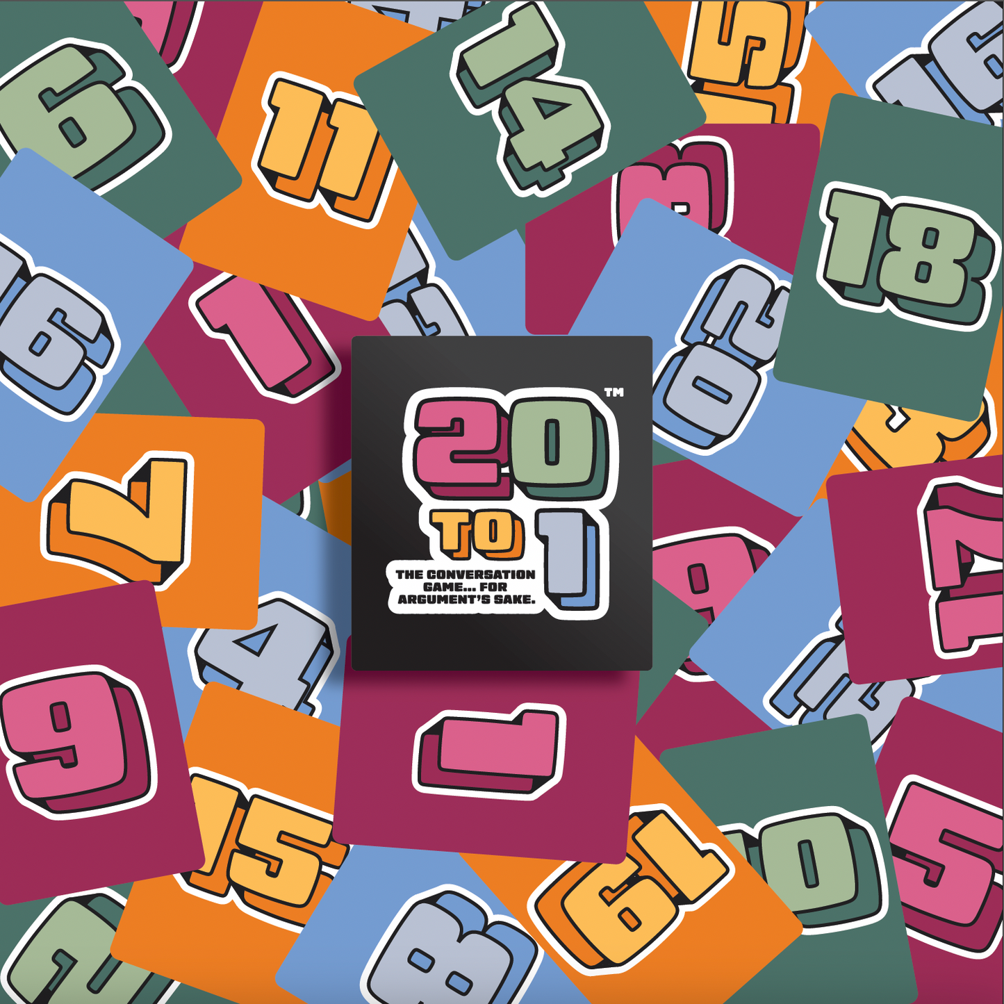 20 TO 1 CONVERSATION CARD GAME